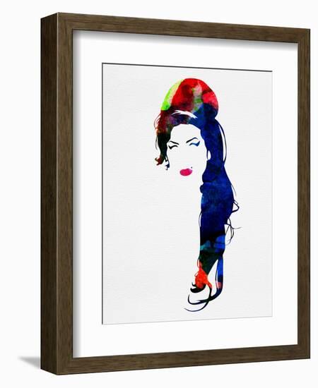 Amy Watercolor-Lora Feldman-Framed Art Print