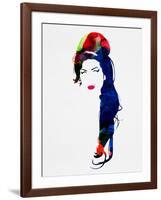 Amy Watercolor-Lora Feldman-Framed Art Print