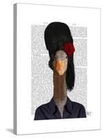 Amy Winehouse Goose-Fab Funky-Stretched Canvas