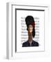 Amy Winehouse Goose-Fab Funky-Framed Art Print