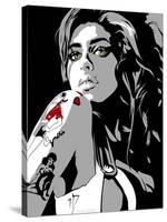 Amy Winehouse-Emily Gray-Stretched Canvas