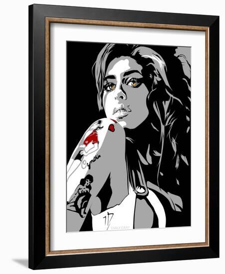 Amy Winehouse-Emily Gray-Framed Giclee Print