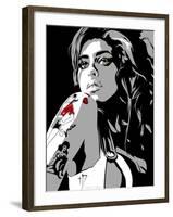 Amy Winehouse-Emily Gray-Framed Giclee Print