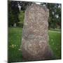 An 11th Century Viking Runestone from Lagga Parish, Uppsala, Sweden, Scandinavia, Europe-Christopher Rennie-Mounted Photographic Print