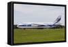 An-124 Ruslan from Volga Dnepr Airlines-null-Framed Stretched Canvas