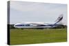 An-124 Ruslan from Volga Dnepr Airlines-null-Stretched Canvas