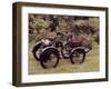 An 1898-1902 Enfield Quad-null-Framed Photographic Print