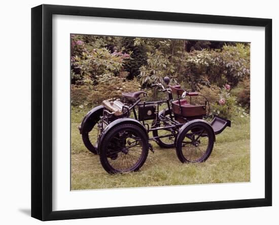 An 1898-1902 Enfield Quad-null-Framed Photographic Print