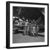 An 88th Flight Squadron Crew on the Ledo Road, Burma, 1944-Bernard Hoffman-Framed Premium Photographic Print