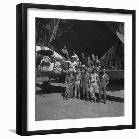 An 88th Flight Squadron Crew on the Ledo Road, Burma, 1944-Bernard Hoffman-Framed Premium Photographic Print