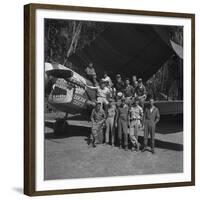 An 88th Flight Squadron Crew on the Ledo Road, Burma, 1944-Bernard Hoffman-Framed Premium Photographic Print