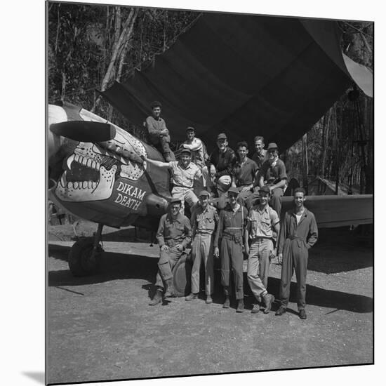 An 88th Flight Squadron Crew on the Ledo Road, Burma, 1944-Bernard Hoffman-Mounted Premium Photographic Print