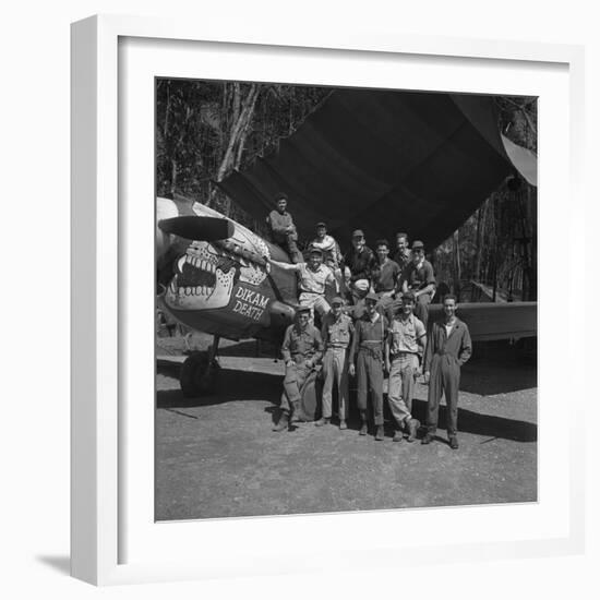 An 88th Flight Squadron Crew on the Ledo Road, Burma, 1944-Bernard Hoffman-Framed Photographic Print