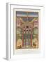 An 8th-Century Depiction of a Mystical Fountain-null-Framed Giclee Print