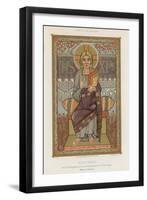 An 8th-Century Depiction of Jesus Christ-null-Framed Giclee Print