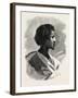 An Ababdeh Arab, Egypt, 1879-null-Framed Giclee Print