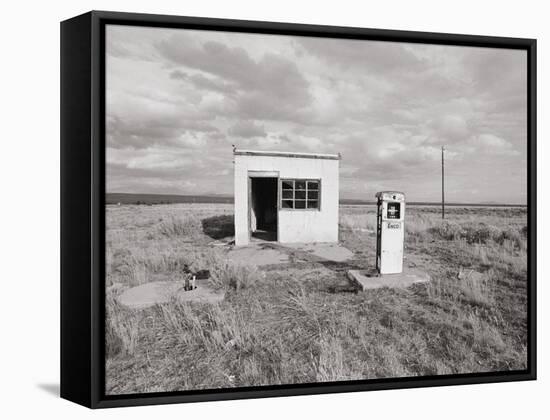 An Abandoned Gas Station-null-Framed Stretched Canvas