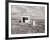 An Abandoned Gas Station-null-Framed Photographic Print