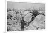 An Abandoned German Trench around Mesnil, Champagne, France, World War I, 1915-null-Framed Giclee Print