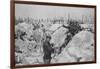 An Abandoned German Trench around Mesnil, Champagne, France, World War I, 1915-null-Framed Giclee Print