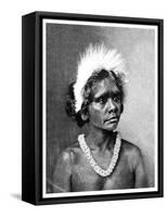 An Aboriginal Woman, 1886-WA Hirschmann-Framed Stretched Canvas