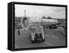 An Absorption Tower Being Transported by Road, Dukenfield, Manchester, 1962-Michael Walters-Framed Stretched Canvas