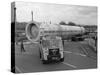 An Absorption Tower Being Transported by Road, Dukenfield, Manchester, 1962-Michael Walters-Stretched Canvas