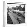 An Absorption Tower Being Transported by Road, Dukenfield, Manchester, 1962-Michael Walters-Framed Photographic Print