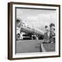 An Absorption Tower Being Transported by Road, Dukenfield, Manchester, 1962-Michael Walters-Framed Photographic Print