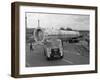 An Absorption Tower Being Transported by Road, Dukenfield, Manchester, 1962-Michael Walters-Framed Photographic Print