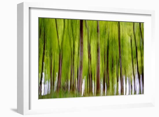 An Abstract Created by Intentional Camera Movement-John Lunt-Framed Photographic Print