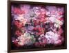 An Abstract Geometric Floral Montage Photographic Layer Work-Alaya Gadeh-Framed Photographic Print