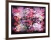 An Abstract Geometric Floral Montage Photographic Layer Work-Alaya Gadeh-Framed Photographic Print