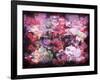 An Abstract Geometric Floral Montage Photographic Layer Work-Alaya Gadeh-Framed Photographic Print