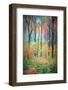 An Abstract Multicolorl Montage from the Forest, Photographic Layer Work-Alaya Gadeh-Framed Photographic Print