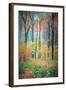 An Abstract Multicolorl Montage from the Forest, Photographic Layer Work-Alaya Gadeh-Framed Photographic Print