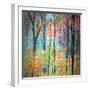 An Abstract Multicolorl Montage from the Forest, Photographic Layer Work-Alaya Gadeh-Framed Photographic Print