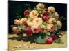 An Abundance of Roses-Abbott Fuller Graves-Stretched Canvas