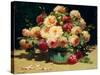 An Abundance of Roses-Abbott Fuller Graves-Stretched Canvas