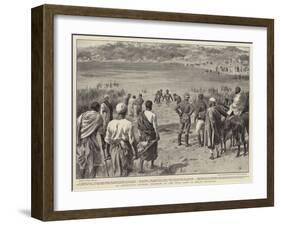 An Abyssinian Lourdes, Pilgrims at the Holy Lake on Mount Zouquala-Frank Dadd-Framed Giclee Print