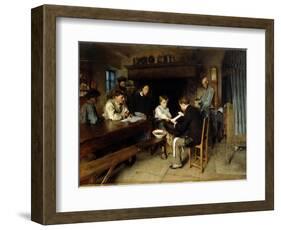 An Accident, 1879-Pascal Adolphe Jean Dagnan-Bouveret-Framed Giclee Print