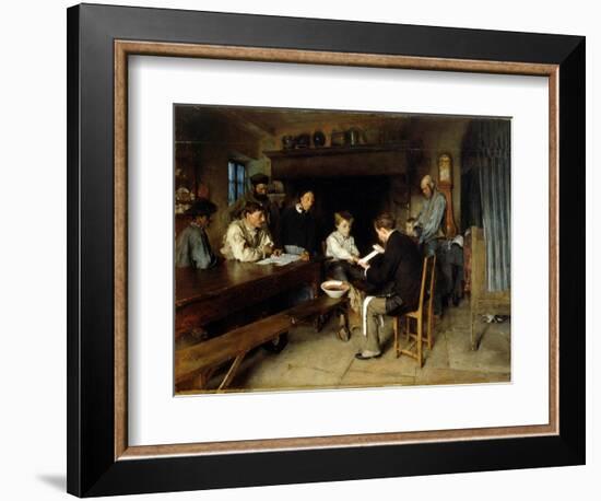 An Accident, 1879-Pascal Adolphe Jean Dagnan-Bouveret-Framed Giclee Print