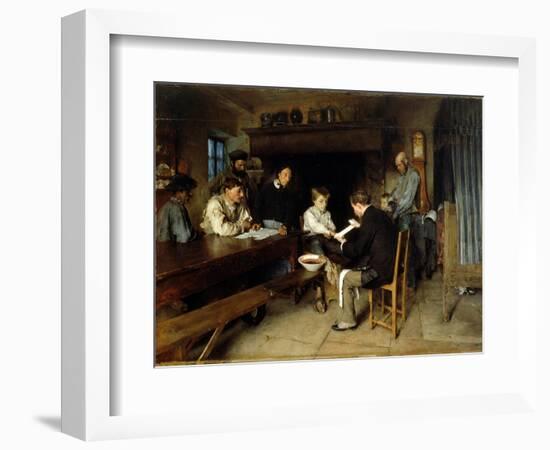 An Accident, 1879-Pascal Adolphe Jean Dagnan-Bouveret-Framed Giclee Print