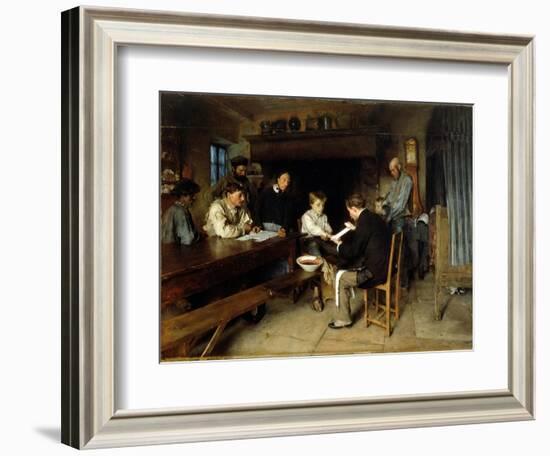 An Accident, 1879-Pascal Adolphe Jean Dagnan-Bouveret-Framed Giclee Print