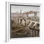 An Accident Near Coppice Row, Farringdon Street, City of London, 1862-null-Framed Giclee Print