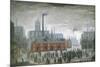 An Accident-Laurence Stephen Lowry-Mounted Giclee Print