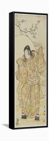 An Actor as a Boy, C. 1793-Katsukawa Shun'ei-Framed Stretched Canvas