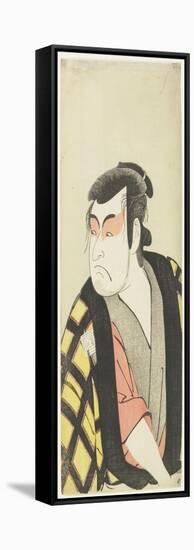 An Actor in Beni Guma Makeup-Katsukawa Shunsho-Framed Stretched Canvas