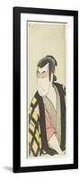 An Actor in Beni Guma Makeup-Katsukawa Shunsho-Framed Giclee Print