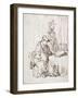 An Actor in His Dressing Room-Rembrandt van Rijn-Framed Giclee Print